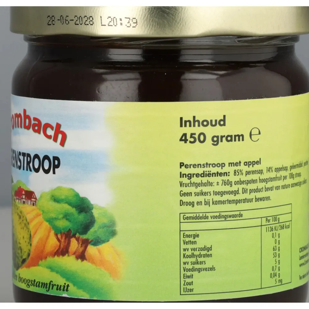 Beleg<Crombach 3x Perenstroop 450 gr