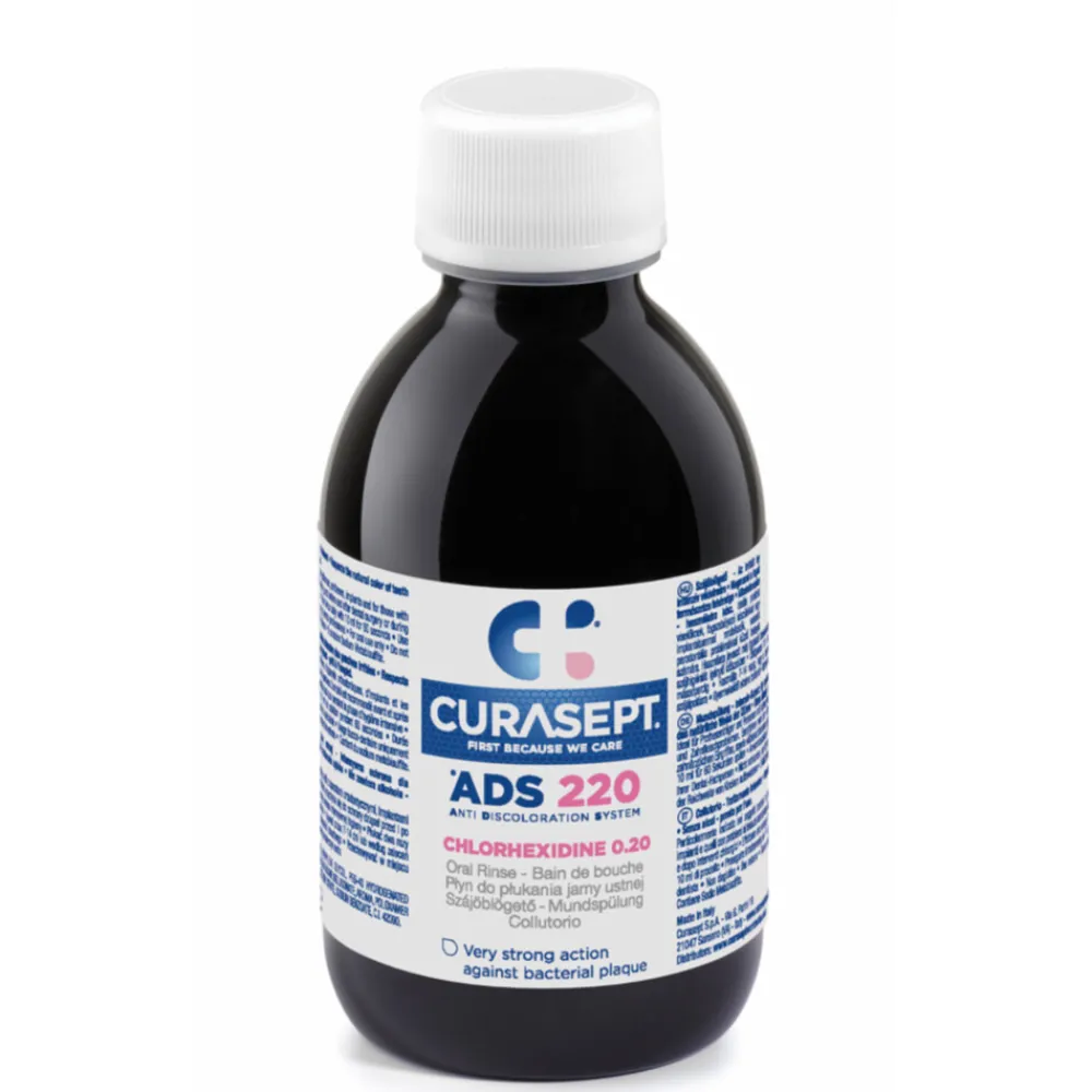 2x Mondspoeling 0,20% CHX 200 ml^Curasept Clearance