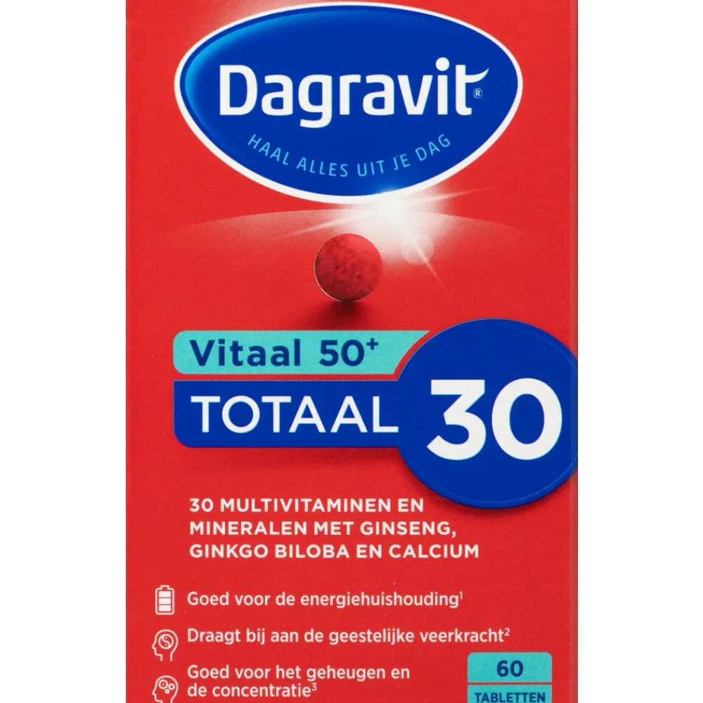 Online 2x Totaal 30 Vitaal 50+ 60 tabletten Vitaminen 50+