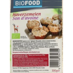Zaden|Pitten<Damhert 3x Biofood Haverzemelen Biologisch 300 gr