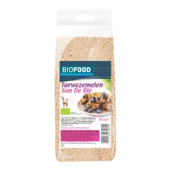 Pitten<Damhert 3x Biofood Tarwezemelen Biologisch 200 gr