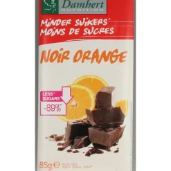 3x Chocoladetablet Orange Zonder Suikers 85 gr^Damhert New