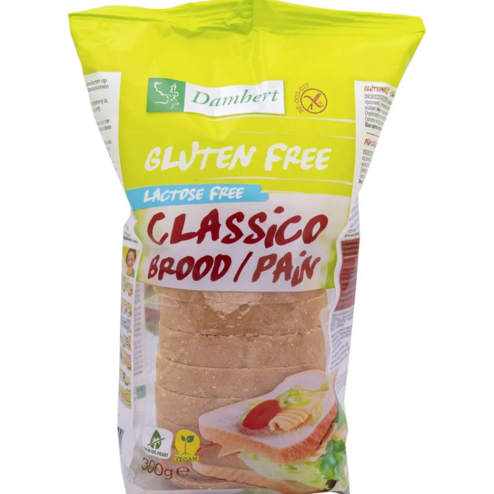 Brood & Crackers<Damhert 3x Classico Brood Glutenvrij Lactosevrij 300 gr