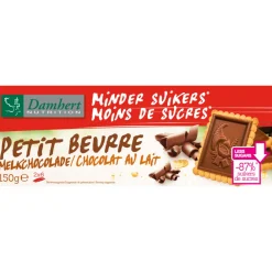 Chocolade<Damhert 3x Petit Beurre Melkchocolade 125 gr