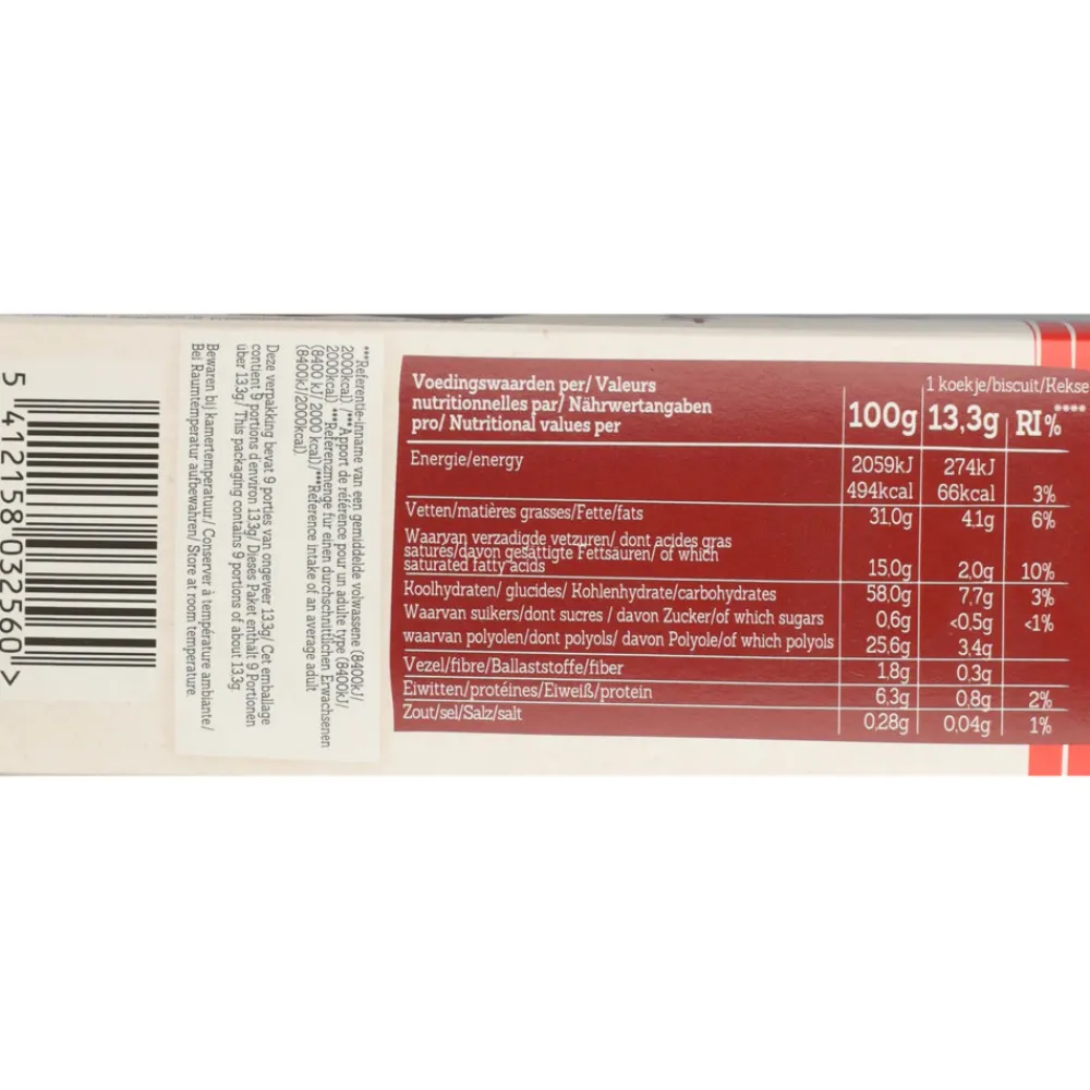 3x Tag Sprits Koek Choco 120 gr^Damhert New