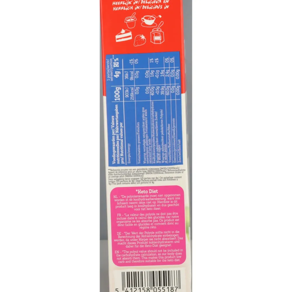 Outlet 3x Tagatesse Zoetmiddel Suikervrij 500 gr Siropen & Zoetstoffen