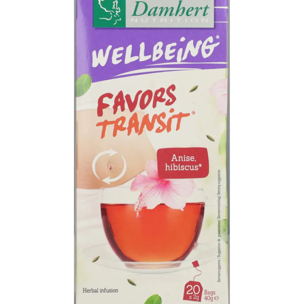 Thee<Damhert 3x Wellbeing Thee Stoelgang 20 stuks