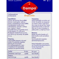 2x Keelpastilles 24 stuks^Dampo Outlet