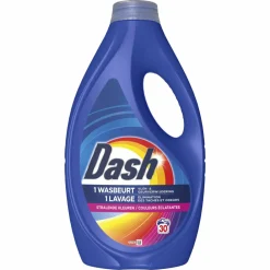 Wasmiddel<Dash 4x Vloeibaar Wasmiddel Color 30 Wasbeurten 1350 ml