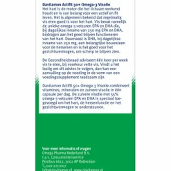 New 2x Actifit 50+ Omega-3 Visolie 90 capsules Mineralen