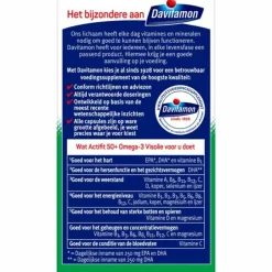 New 2x Actifit 50+ Omega-3 Visolie 90 capsules Mineralen