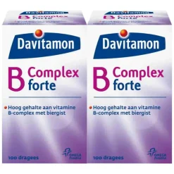 Vitaminen<Davitamon 2x B Complex Forte 100 stuks
