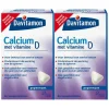 2x Calcium Vitamine D3 Pepermunt 60 kauwtabletten^Davitamon Outlet