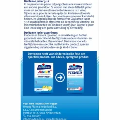 2x Junior 3+ Kauwvitamines Banaan 120 kauwtabletten^Davitamon New