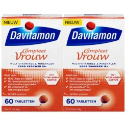 Vitaminen Vrouw<Davitamon 2x Multi Vrouw 60 capsules