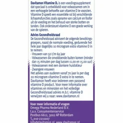 2x Vitamine D 10 MCG Volwassenen 150 smelttabletten^Davitamon Sale