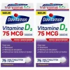 2x Vitamine D3 75mcg 75 smelttabletten Vitaminen