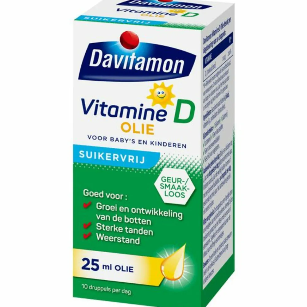 Clearance 2x Vitamine D Olie 25 ml Vitaminen & Supplementen|Vitaminen