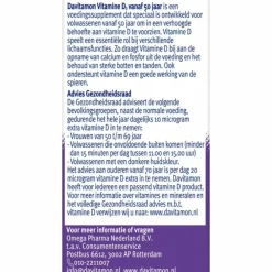2x Vitamine D3 Vanaf 50 Jaar 130 smelttabletten^Davitamon