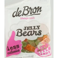 Snoep<De bron 12x Suikervrije Jelly Bears 90 gr