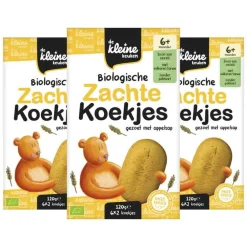 3x Bio Zachte Koekjes 120 gr^de Kleine Keuken New