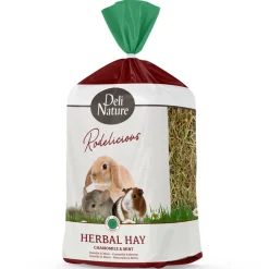 Droogvoer & Zaden<Deli Nature 6x Rodelicious Kruidenhooi Kamille & Munt 600gr