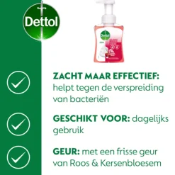 Best 6x Foam Handzeep Rozen & Kers 250 ml Keukenartikelen|Handverzorging