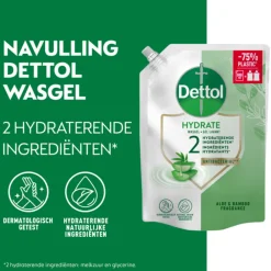 6x Refill Handzeep Hydrating Aloe Vera 500 ml^Dettol Sale