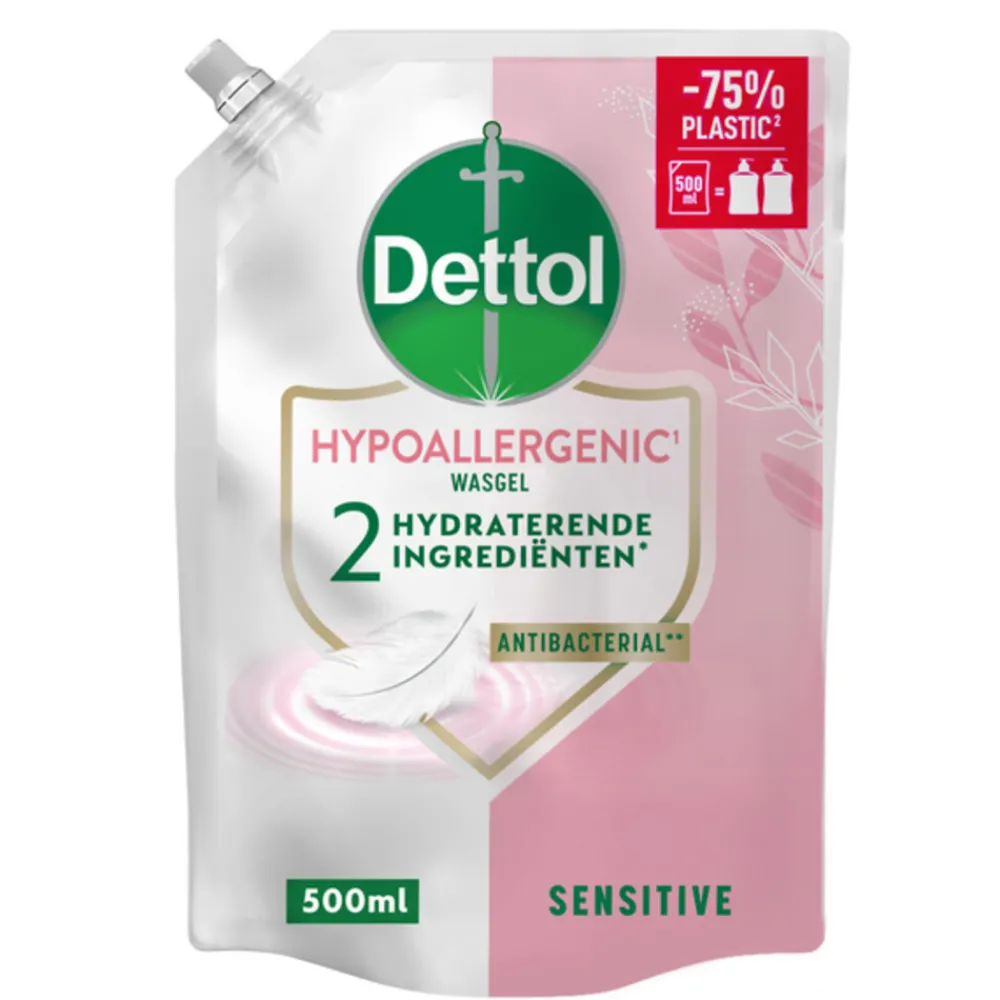 New 6x Refill Handzeep Sensitive 500 ml Handverzorging