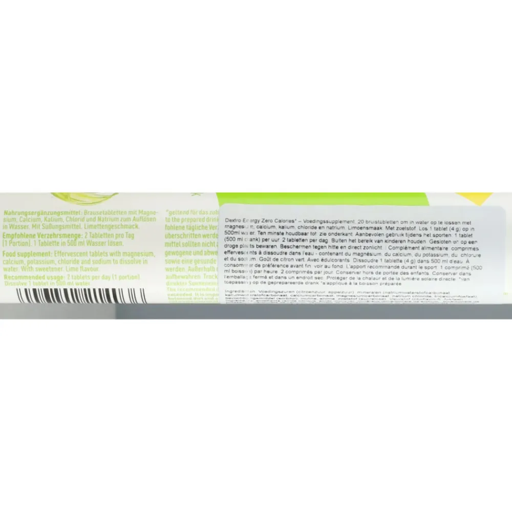 Clearance 2x Energy Zero Calories Lime 80 gr Snoep|Sportvoeding & Drank