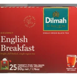 Thee<Dilmah 3x English Breakfast Thee 25 stuks