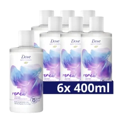Bad & Douche<Dove 6x Bath Therapy Renew Badschuim & Douchgel 400 ml
