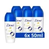 6x Deodorant Roller Original 50 ml^Dove
