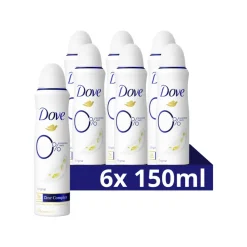 Deodorant<Dove 6x Deodorant Spray 0% Original 150 ml