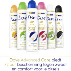 6x Deodorant Spray Advanced Care Orginal 150 ml^Dove New
