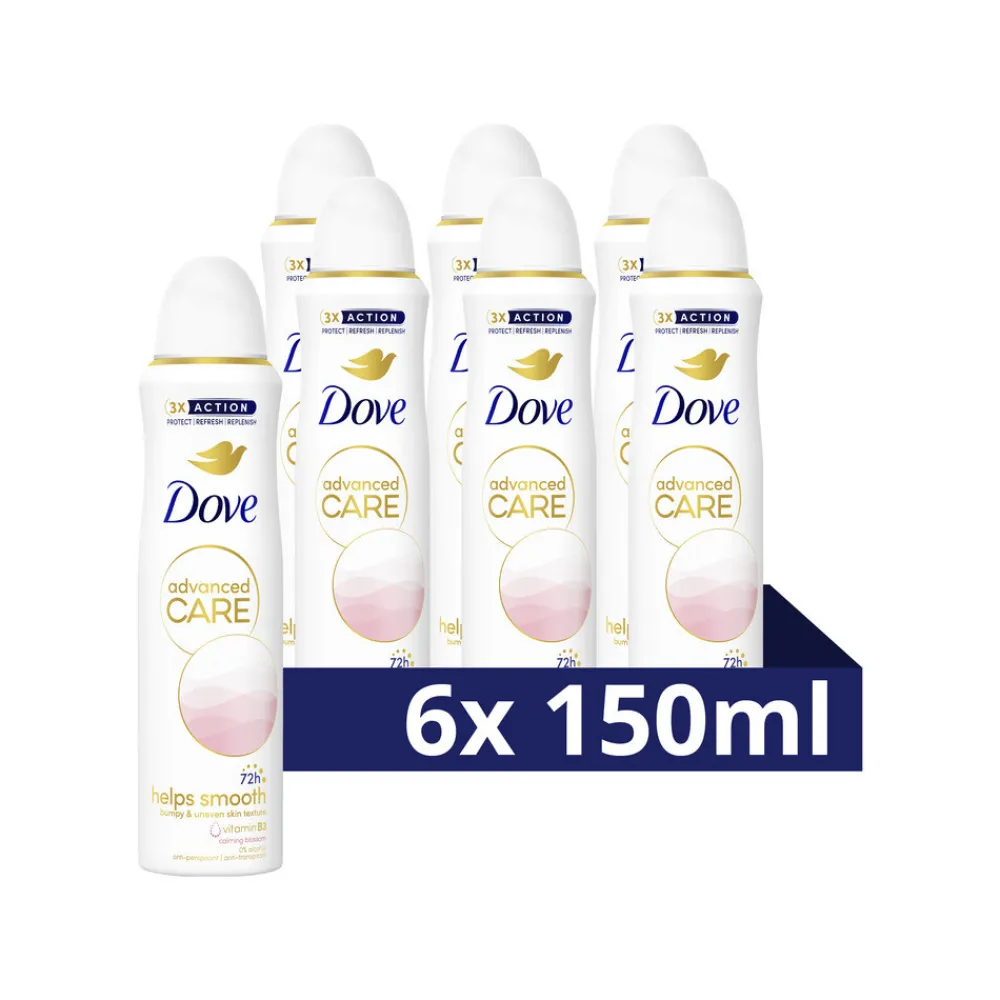 Discount 6x Deodorant Spray Calming Blossom 150 ml Deodorant