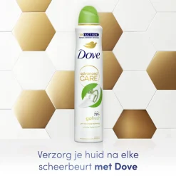 6x Deodorant Spray Cucumber & Green Tea 200 ml^Dove Hot