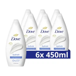 Sale 6x Douchecrème Hydrate 450 ml Bad & Douche
