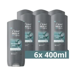 6x Douchegel Men+ Care Eucalyptus + Mint 400 ml^Dove Online