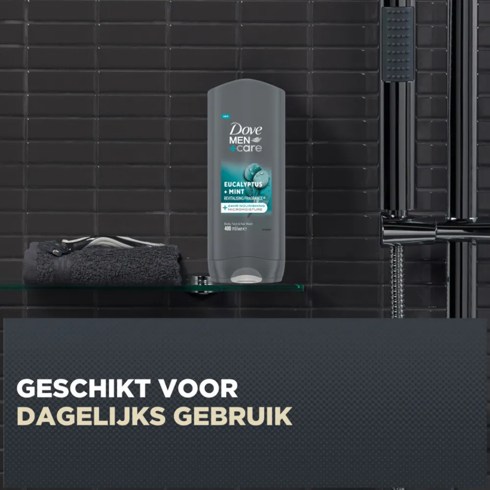 6x Douchegel Men+ Care Eucalyptus + Mint 400 ml^Dove Online