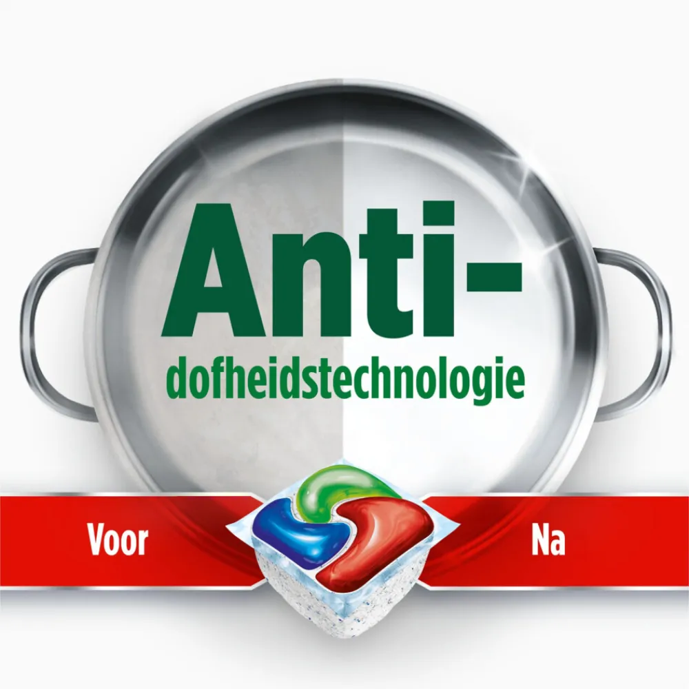 4x Vaatwastabletten Platinum Plus All In One 59 stuks^Dreft Best