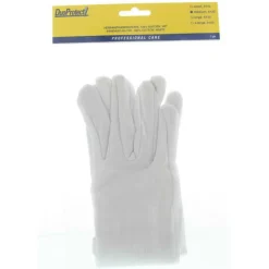Zelfzorg<Duoprotect 2x Handschoenen Katoen Medium 1 paar