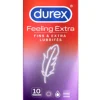 12x Condooms Feeling Extra 10 stuks^Durex Online