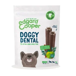 4x Doggy Dental Sticks Small Appel - Eucalyptusolie^Edgard & Cooper