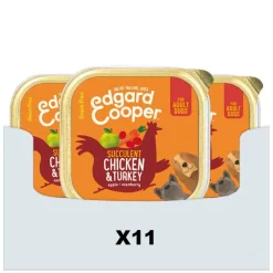 Clearance 11x Kuipje Vers Vlees Hondenvoer Kip - Kalkoen 150 gr Hondenvoer