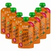 Sale 7x Ella's Kitchen Knijpzakje 4+ m Wortels Appels Pastinaak 120 gr Baby & Peutervoeding