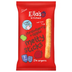 Discount 5x Ella's Kitchen Melty Sticks 7+ m Aardbei Appel 16 gr Baby & Peutervoeding
