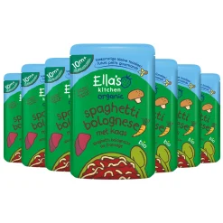Baby & Peutervoeding<Ellas Kitchen 7x Ella's Kitchen Spaghetti bolognese met kaas 10+ m 10+m 190 gr