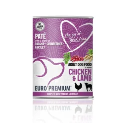 6x Paté Adult Hondenvoer Nat Chicken & Lamb 400 gr Hondenvoer