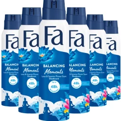 New 6x Deodorant Spray Balancing Moments 150 ml Deodorant